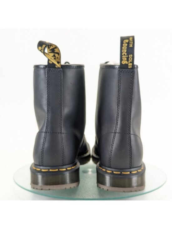 Dr. Doc Martens 1460 SR Mens Sz 12 Black Leather Steel Toe Slip Resistant Boots main image 5